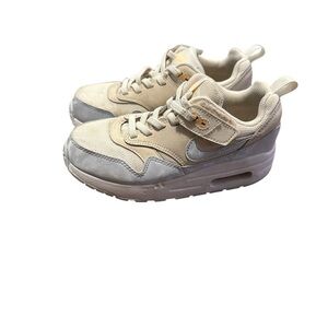 Kids Nike Air Max Sneakers Beige Size 13